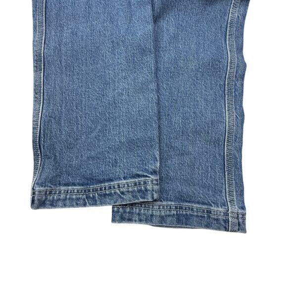 LEVI'S Premium Ribcage Straight Ankle Utility Jean Sz 24 Blue - Picture 11 of 11
